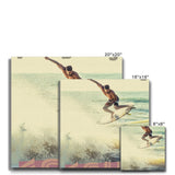 Surf Vibes "Free Refills" Less Single-Use Plastic Design # 226 Eco Canvas