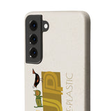 "INDIGENOUS WISDOM" LESS SINGLE-USE PLASTIC DESIGN #44 BY JULIANA2ME ORGANIC Biodegradable Phone Case