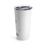 "MINOS ES MÁS" LESS SINGLE-USE PLASTIC DESIGN #87 BY © JULIANA2ME Stainless Steel Tumbler