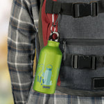 "LOVE MY WATER BOTTLE"  Less Single-Use Plastic Design #182 by © Juliana2me Oregon Sport Bottle