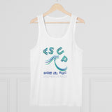 "CATCH THE WAVE" Less SIngle-USe Plastic Design # 20 by © Juliana2me Men's Specter Tank Top