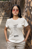 "FASHION STATEMENT" Less Single-Use Plastic Deisgn # 133 by © Juliana2me Women's Expresser T-Shirt