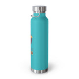 "TOUCAN" Less Single-Use Plastic Design # 85 by © Juliana2me Copper Vacuum Insulated Bottle