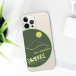 "NEW HAMPSHIRE" Less Single-Use Plastic Design #22 by © Juliana2me Biodegradable phone case