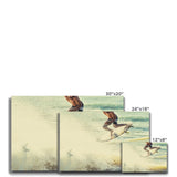 Surf Vibes "Free Refills" Less Single-Use Plastic Design # 226 Eco Canvas