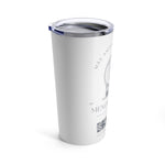 "MINOS ES MÁS" LESS SINGLE-USE PLASTIC DESIGN #87 BY © JULIANA2ME Stainless Steel Tumbler