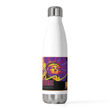 30. "NEW YORK" Bright Less Single-Use Plastic Deisgn #30 20oz Insulated Bottle