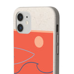 "CALIFORNIA" Less Single-Use Plastic Deisgn #37 by © Juliana2me Biodegradable Phone Case