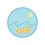 "FLORIDA" Less Single-Use Plastic Deisgn #34 by © Juliana2me Stickers