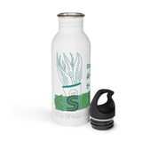 "ALOE" Less Single-Use Plastic Design #88 by © Juliana2me Stainless Steel Water Bottle