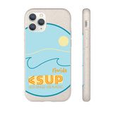 "FLORIDA" Less Single-Use Plastic Design #34 by © Juliana2me Biodegradable Phone Case