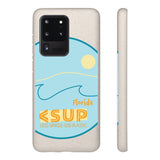 "FLORIDA" Less Single-Use Plastic Design #34 by © Juliana2me Biodegradable Phone Case