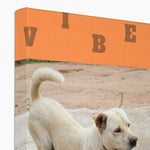 Yoga Vibes "Downward Dog" Less Single-use Plastic Design # 244 by Juliana2me Eco Canvas