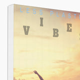 Yoga Vibes "Stretch" Less Single-use Plastic Design # 243 by Juliana2me Eco Canvas