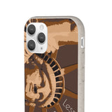 "NEW YORK BLACK & BROWN" Less Single-Use Plastic Deisgn #30 Biodegradable Case