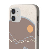 "UTAH" Less Single-Use Plastic Design #39 by © Juliana2me Biodegradable Phone Case