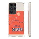 "CALIFORNIA" Less Single-Use Plastic Deisgn #37 by © Juliana2me Biodegradable Phone Case