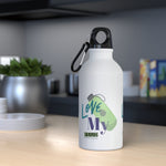 "LOVE MY WATER BOTTLE"  Less Single-Use Plastic Design #183 by © Juliana2me Oregon Sport Bottle