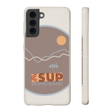 "UTAH" Less Single-Use Plastic Design #39 by © Juliana2me Biodegradable Phone Case