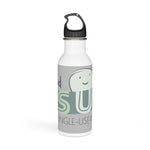 "BE KIND" Less Single-Use Plastic Design #32 Stainless Steel Water Bottle