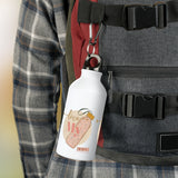 "LOVE MY WATER BOTTLE"  Less Single-Use Plastic Design #181 by © Juliana2me Oregon Sport Bottle