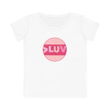 "LUV PATTERN PINK" Less Single-Use Plastic Design # 96 by© Juliana2me Women's Jazzer T-shirt