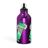 "LOVE MY WATER BOTTLE"  Less Single-Use Plastic Design #187 by © Juliana2me Oregon Sport Bottle