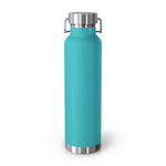 "TOUCAN" Less Single-Use Plastic Design # 85 by © Juliana2me Copper Vacuum Insulated Bottle