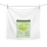 "MAKE YOUR OWN DRESSING"  Less Single-Use Plastic Design # 17 by © Juliana2me Tea Towel