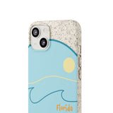 "FLORIDA" Less Single-Use Plastic Design #34 by © Juliana2me Biodegradable Phone Case