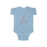 "SOME BUNNY" Less Single-Use Plastic Design #74 by © Juliana2me Infant Fine Jersey Bodysuit