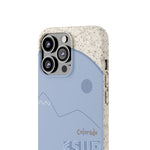 "COLORADO" Less Single-Use Plastic Design #35 by © Juliana2me Biodegradable Case