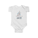 "SOME BUNNY" Less Single-Use Plastic Design #74 by © Juliana2me Infant Fine Jersey Bodysuit