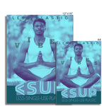 Yoga Vibes "Namaste" Less Single-use Plastic Design # 242 by Juliana2me Rolled Eco Canvas