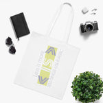 "LESS IS MORE" Less Single-Use Plastic Design #27 by © Juliana2me Cotton Tote