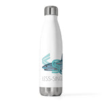 "Shark" Less Single-Use Plastic Design #60 by © Juliana2me Water Bottle