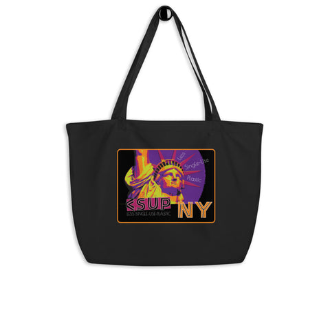 Large organic tote bag