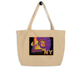 Large organic tote bag