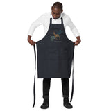 "OH DEER" Less Single-Use Plastic Design # 111 Organic Cotton Apron