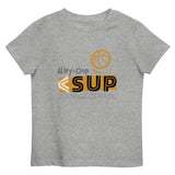 "Alley-Oop" Less Single-Use Plastic Design #48 by © Juliana2me Organic Kids T-shirt