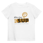 "Alley-Oop" Less Single-Use Plastic Design #48 by © Juliana2me Organic Kids T-shirt