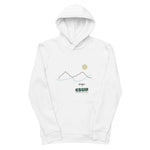 "OREGON" Less Single-Use Plastic Design # 97 by © Juliana2me Unisex essential eco hoodie