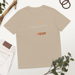 "UTAH" Less Single-Use Plastic Design #39 by © Juliana2me Unizex Organic Cotton T-shirt