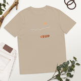 "UTAH" Less Single-Use Plastic Design #39 by © Juliana2me Unizex Organic Cotton T-shirt