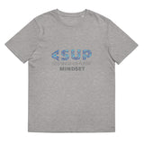 "MINDSET" Less Single-Use Plastic Design #99 by © Juliana2me Unisex organic cotton t-shirt