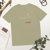 "UTAH" Less Single-Use Plastic Design #39 by © Juliana2me Unizex Organic Cotton T-shirt