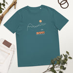 "UTAH" Less Single-Use Plastic Design #39 by © Juliana2me Unizex Organic Cotton T-shirt