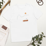 "UTAH" Less Single-Use Plastic Design #39 by © Juliana2me Unizex Organic Cotton T-shirt