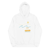 "FLORIDA" Less Single-Use Plastic Design #34 by © Juliana2me Women's eco fitted hoodie